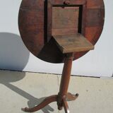 Tripod table with tilting top, Restoration period