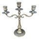 Antique brass candle holder