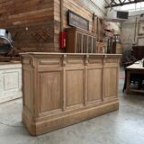 Oak bar counter