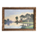 "calm water in holland": large pastel signed "ger van vliet"