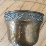 Cache pot en laiton