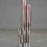 Mud tubes design nickel-plated metal 1980