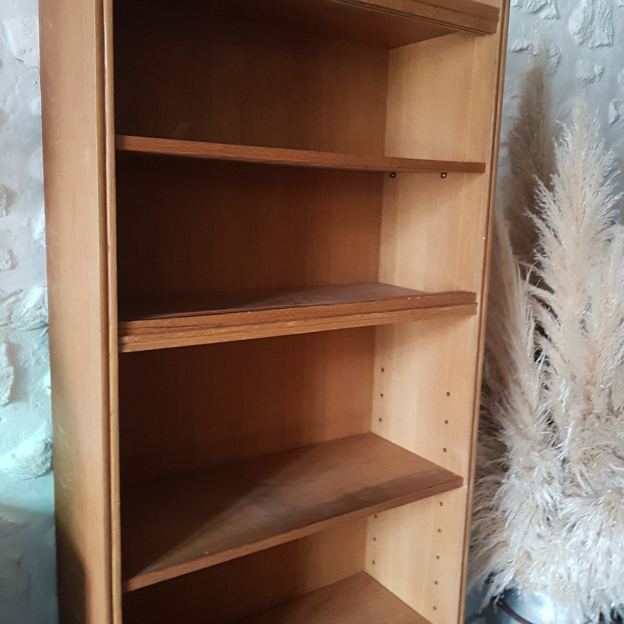 Narrow library vintage sliding door