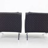 1970s Pair of Italian Design Armchairs