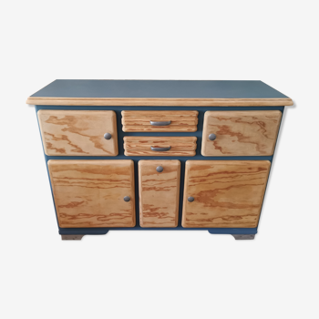 Buffet mado - bleu gris