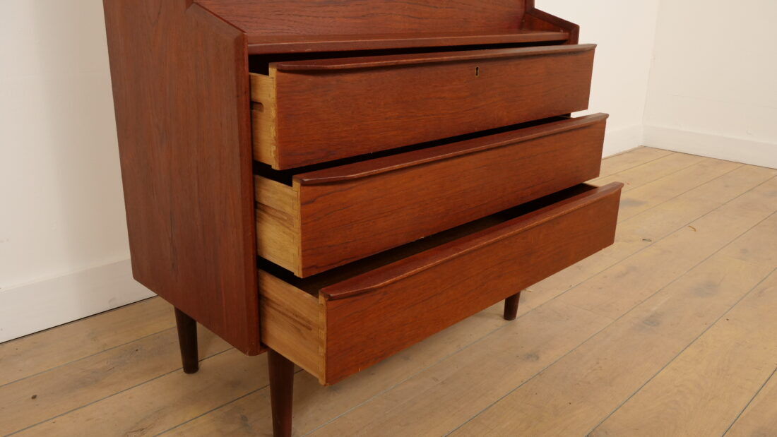 Vintage Danish bookcase | Secretary | Teak | 1960s
