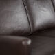 Mid-Century Modern Vintage Danish 3-seater Chocolate Leather Sofa, 1960s