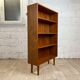 Scandinavian open library in teak, 60s