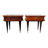 Pair of vintage bedside tables 1965