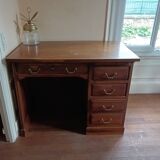 Oak administration desk