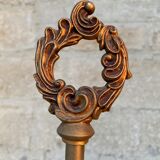 Louis XV style gilded bronze lampfloor, 1960s