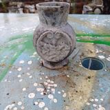 Pair of Cast Iron Vases 1900 from Charleville-Mézières