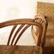 Art Deco Rattan and Teak Living Room Set from the 40s-50s.