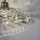 Suspension abat-jour vintage en verre