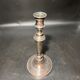 Silver metal candle holder
