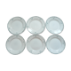 Lot of 6 plates flat st amand Ceranord