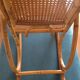 Rocking chair child rattan wicker nsac retro old vintage