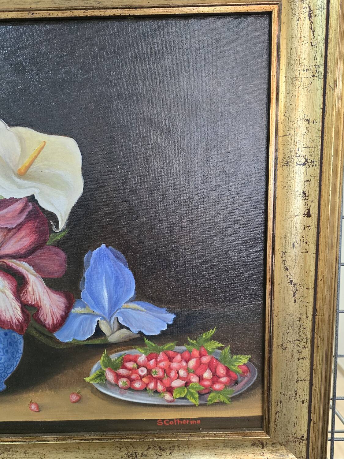 Tableau nature morte s.chaterine