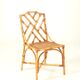 4 rattan chairs Vivai del sud, Italy 1970s