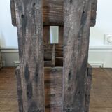 Wooden bottle holder