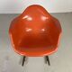 Eames Herman Miller RAR rocking chair in salmon