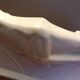 Cracked ceramic greyhound E. Siegl Manufacture Orchies Art Deco