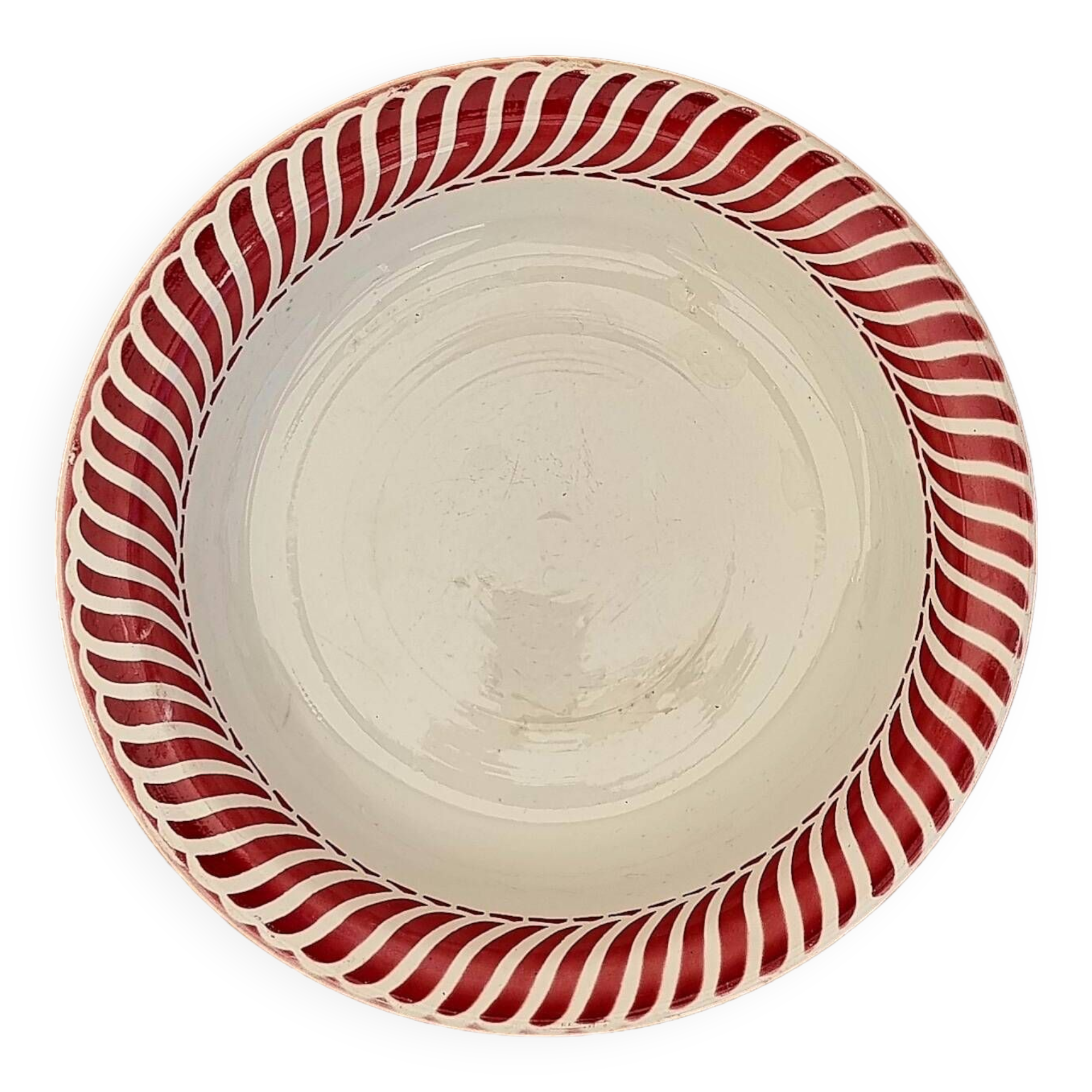 Digoin Sarreguemines hollow dish, Jacquot model