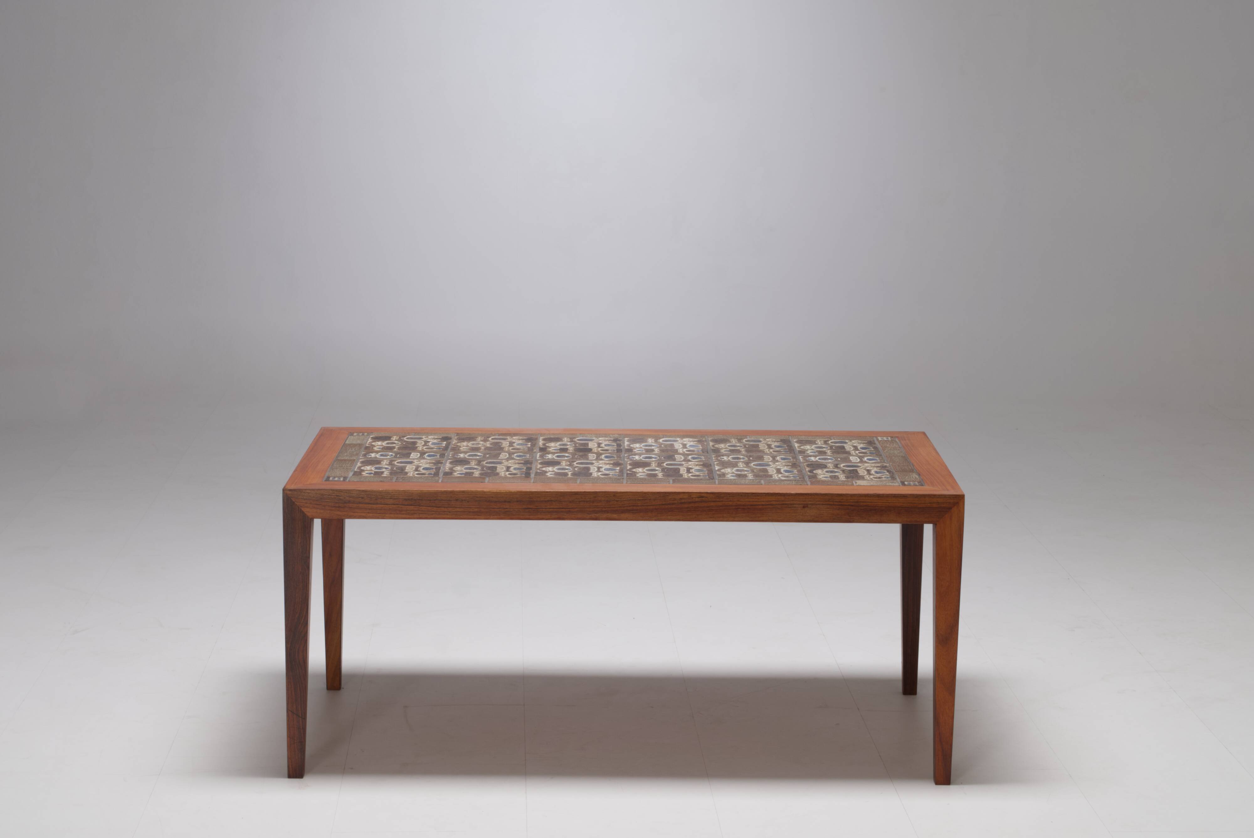 Rosewood coffee table