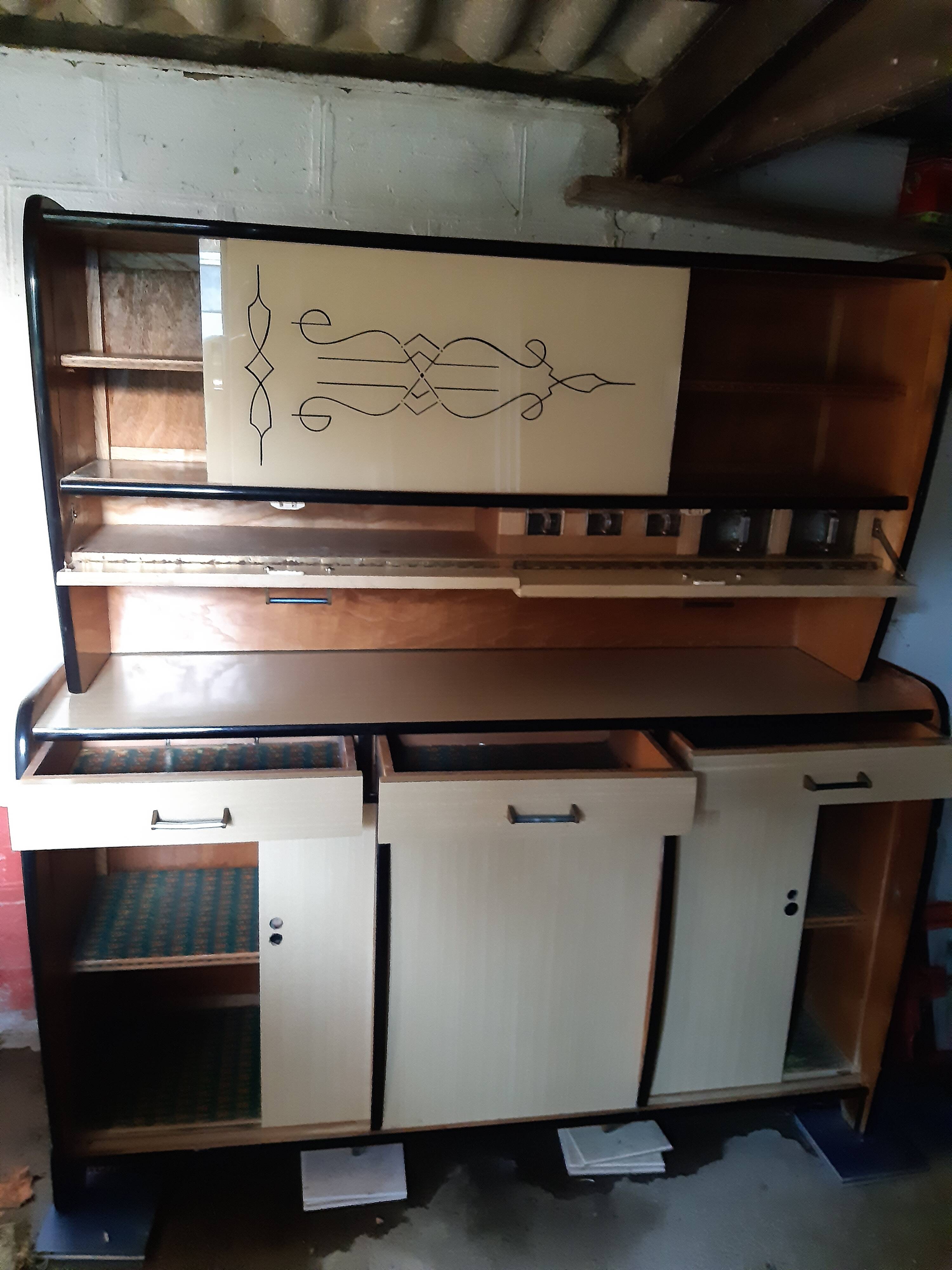 Buffet in formica 1955