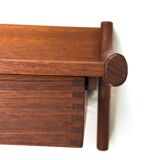 Teak Wall Console attributed to Børge Mogensen, 1960s