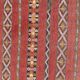 Tapis kilim berbere marocain tissé main 118x165 cm