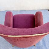 "Calysse" armchair Design by Henri Caillon for Erton, France, 1956