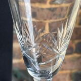 Liquor glasses (12) - art deco - cut and blown crystal