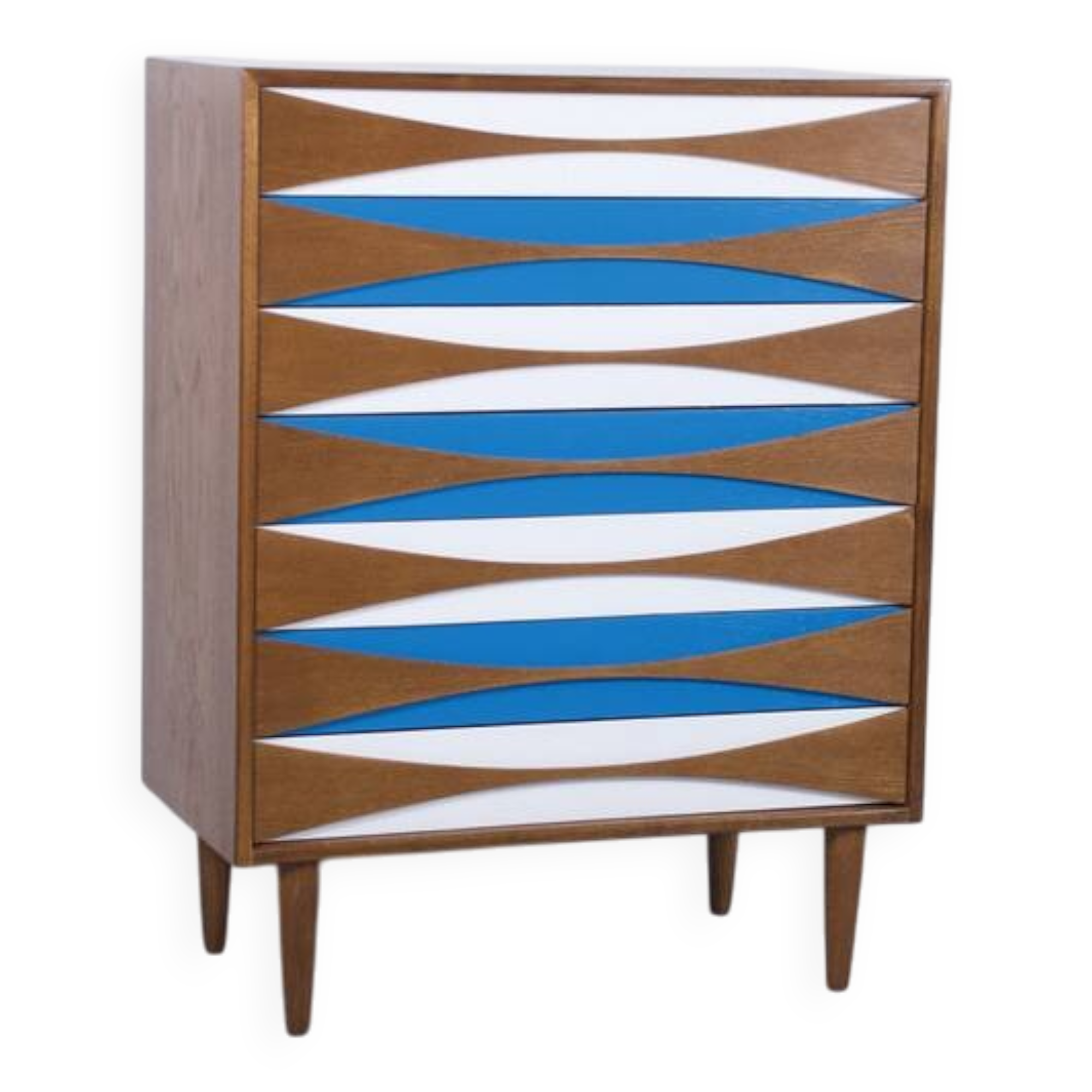 Teak chest of drawers by Niels Clausen, 1960s, Niels Clausen Furniture Odense