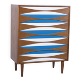 Teak chest of drawers by Niels Clausen, 1960s, Niels Clausen Furniture Odense