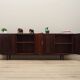Enfilade en palissandre, design danois, années 1970, designer : Carlo Jensen, production : Hundevad