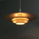 Five tiered pendant from Denmark 1960s