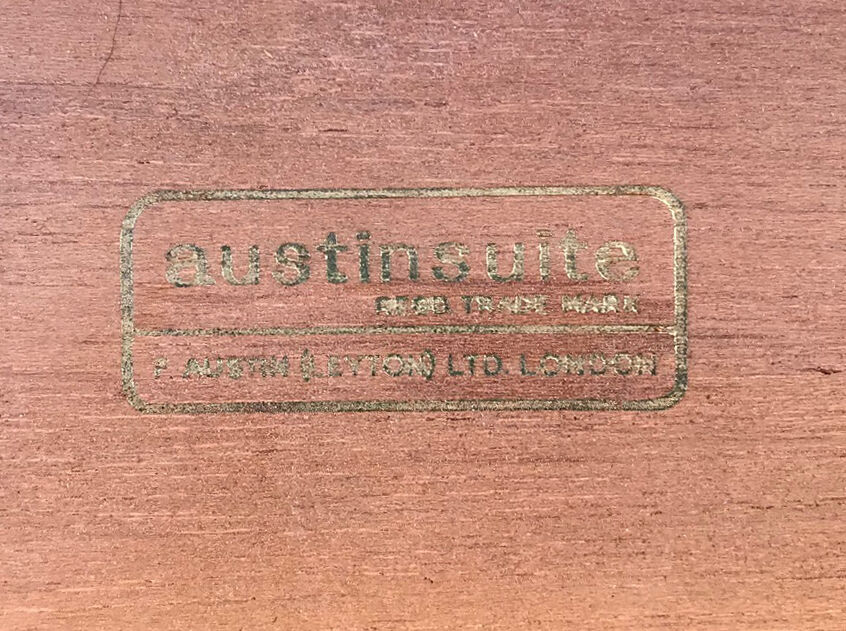 Teak enfilade Austin Suite edition from the 1960s