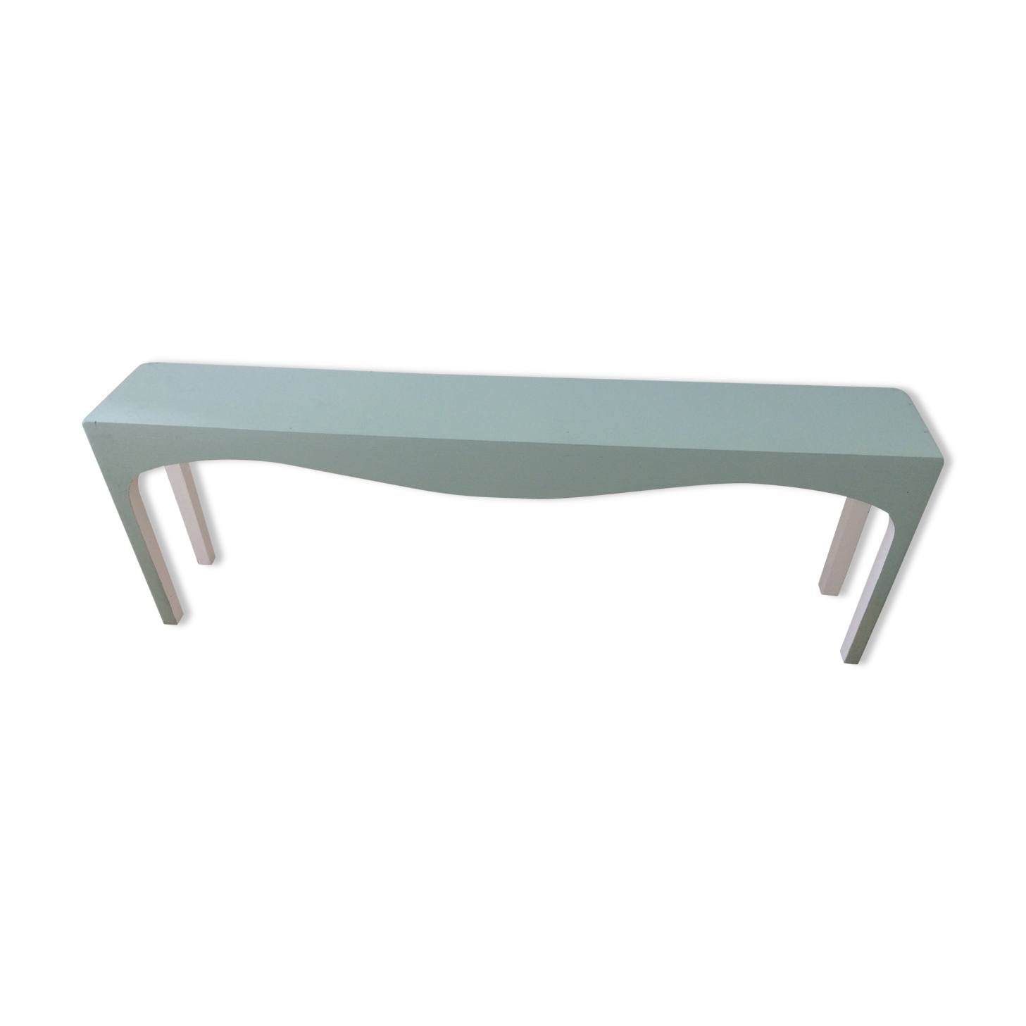 Vintage 60s wooden cobbler bench