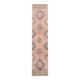 3x12 Soft Pastel Pink Turkish Runner Rug, 85x383Cm SK 5659