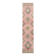 3x12 Soft Pastel Pink Turkish Runner Rug, 85x383Cm SK 5659