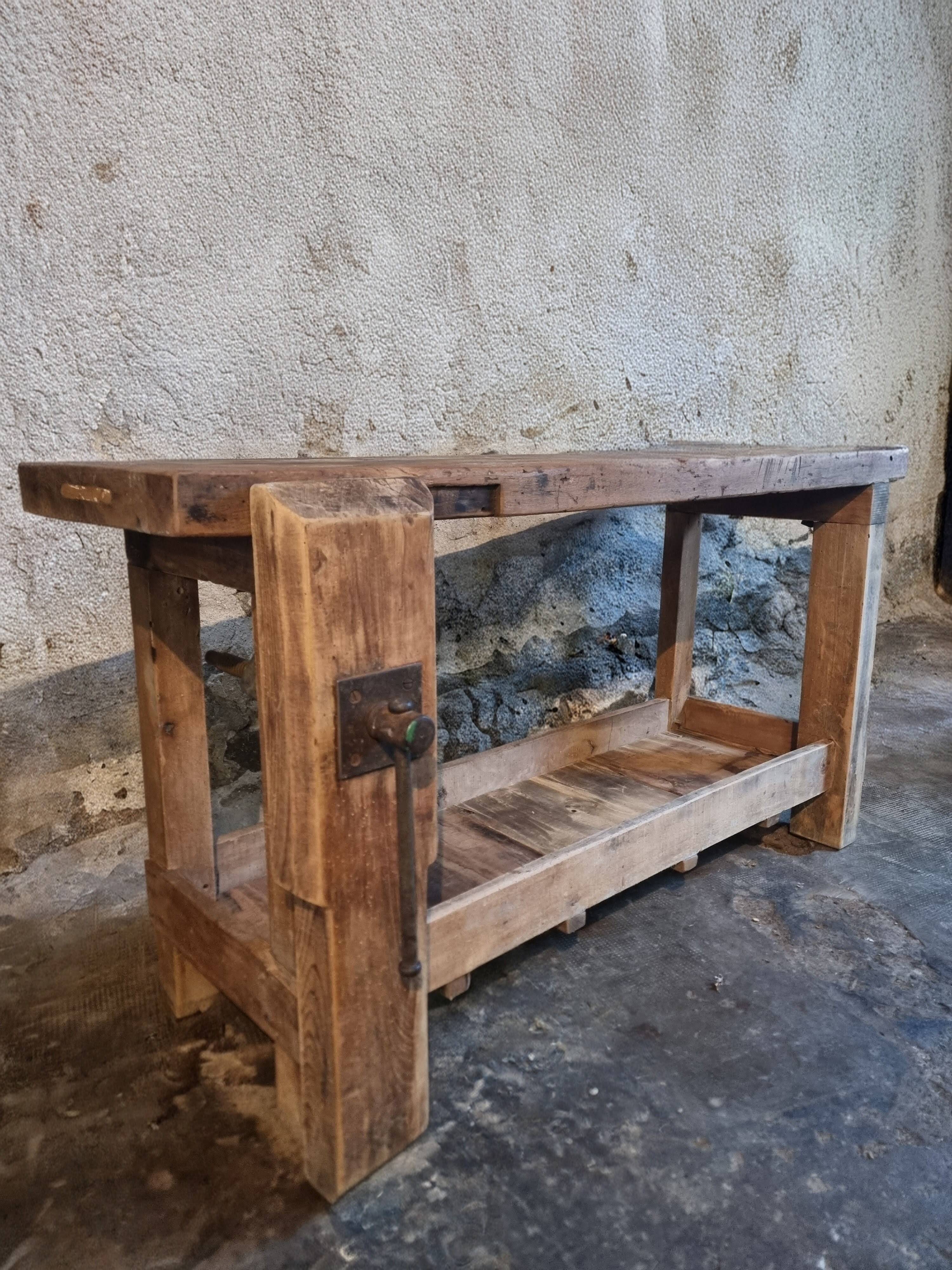 Antique oak sideboard – France 1920s–1930s – 150 cm