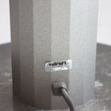 Valenti Luce uplighter with glass shade, Italy 1980s-1990s