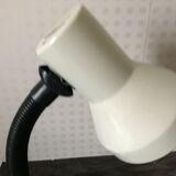 White flexible desk lamp