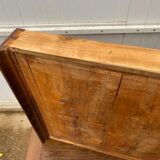 Solid oak dining farmhouse table with 2 drawers 1950 135x75x72cm