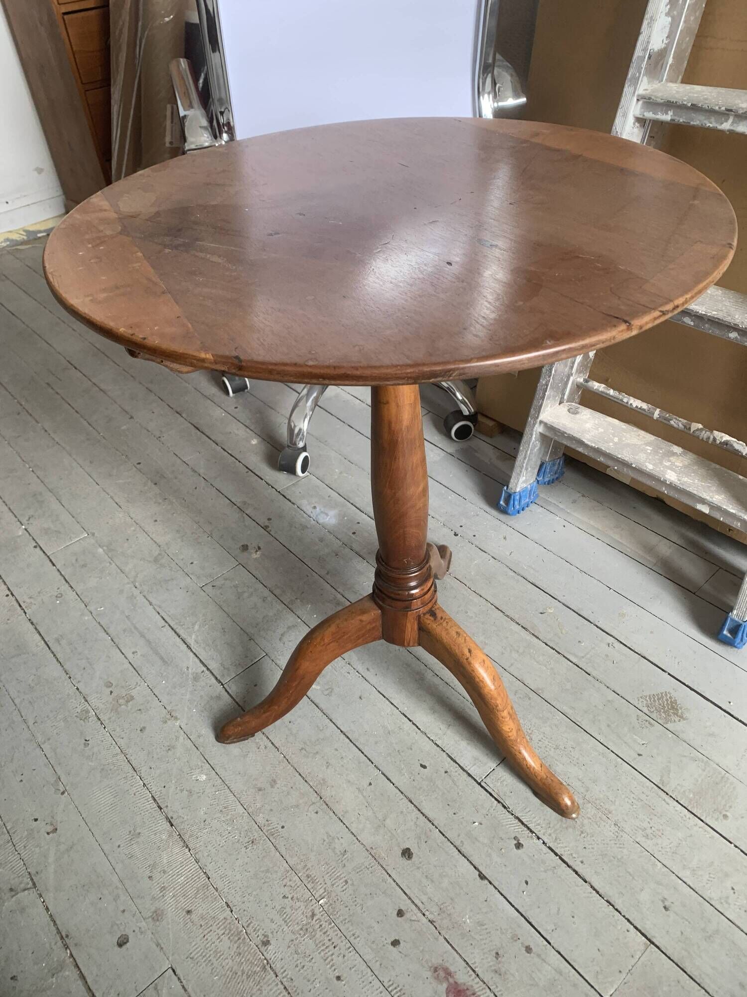 Wooden side table