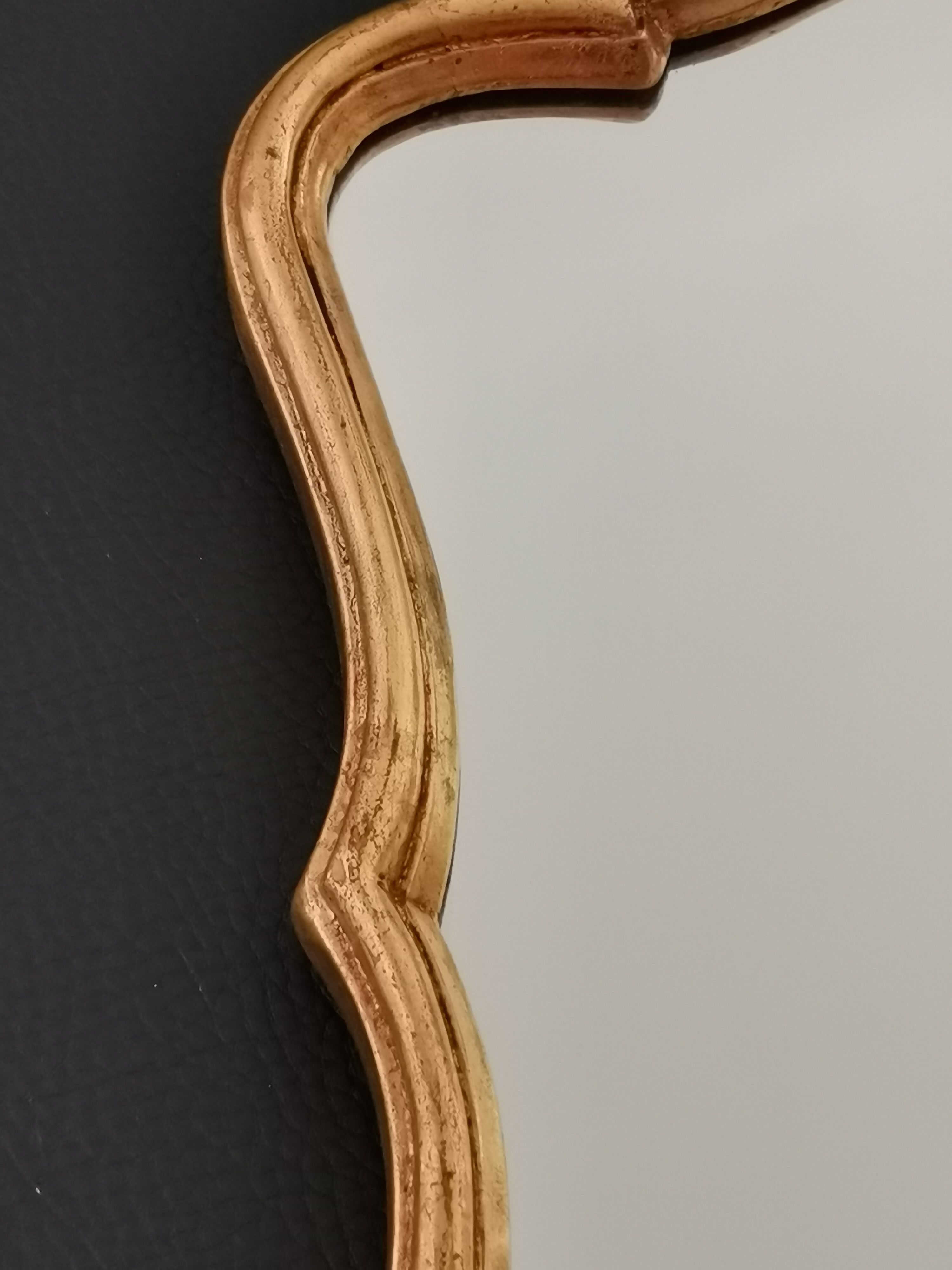 Mirror gilded wood 32x25cm