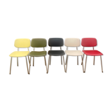 Series of 5 Carolina Prefacto Airborne design chairs
