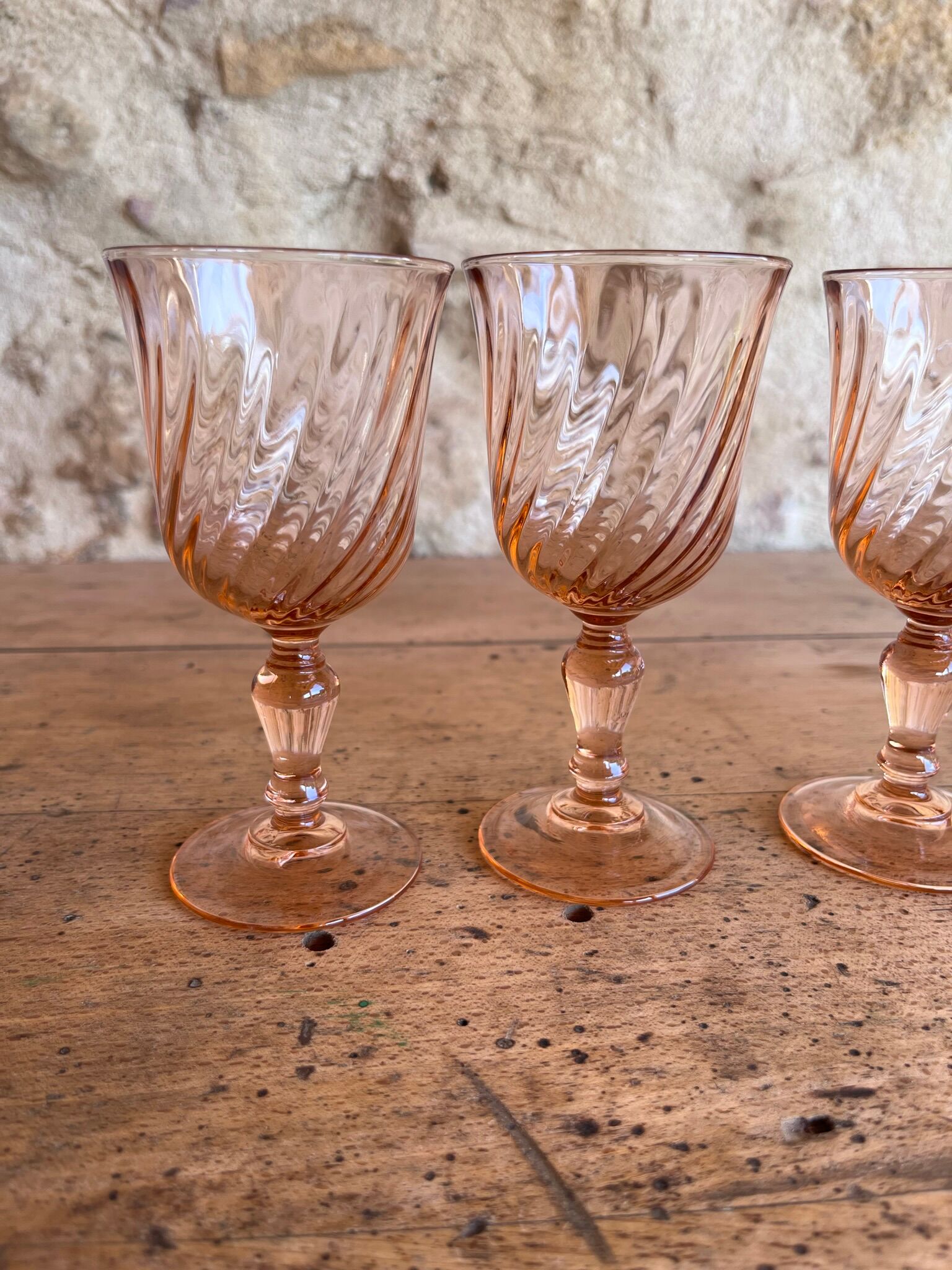 6 verres à apéritif Rosaline