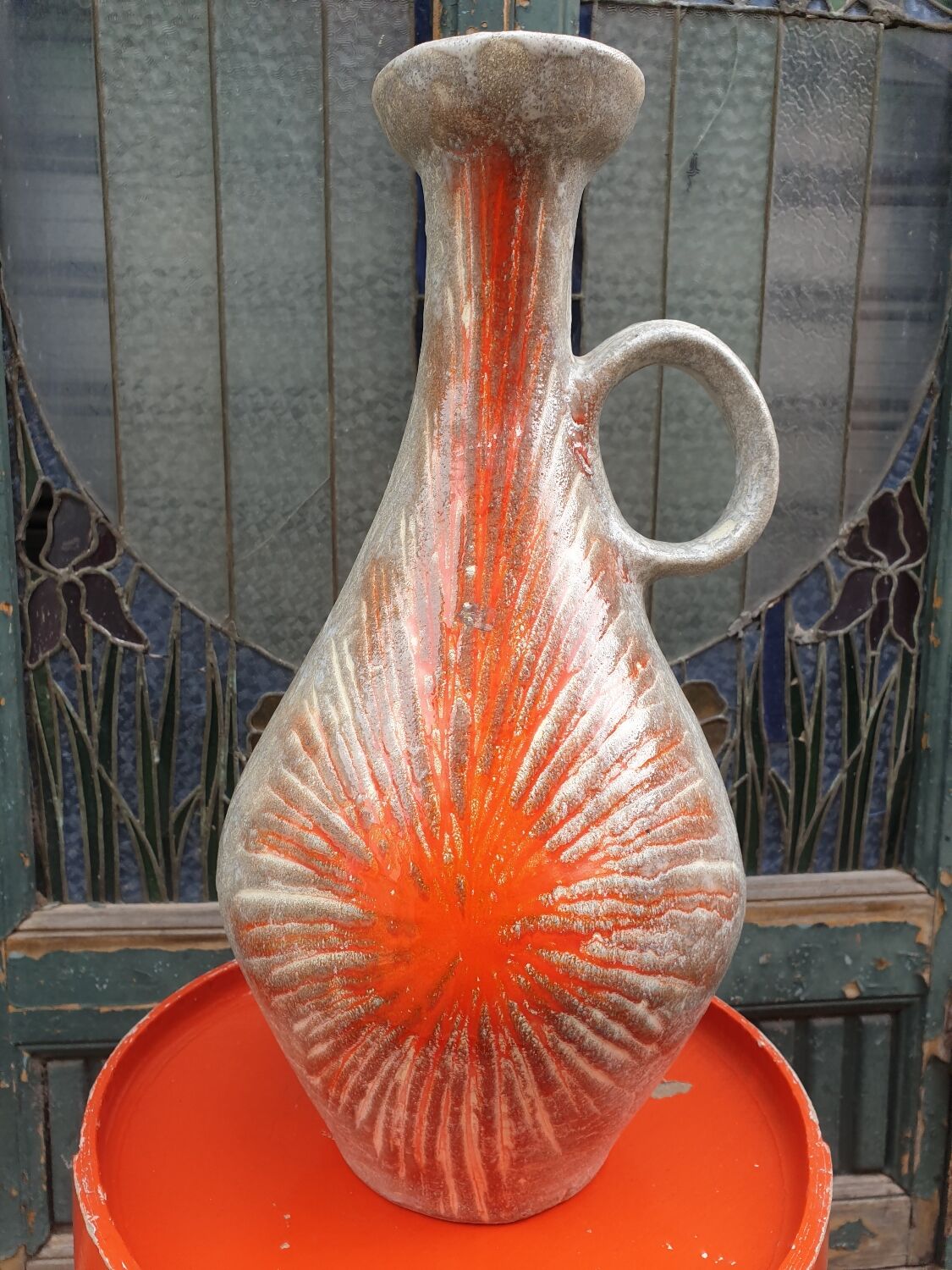 Vallauris vase vintage 1960s